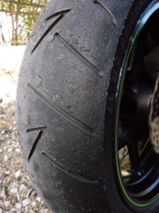 Track day on sport touring tyres