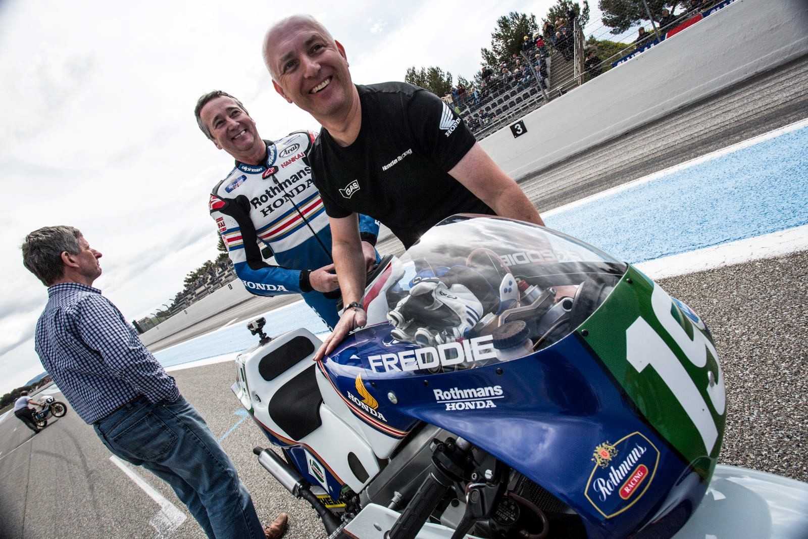 Freddie Spencer restored bike