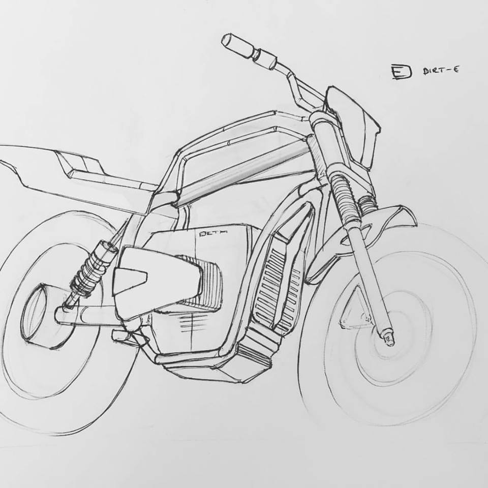 IRG ZEPHiR electric 3d printed motorcycle