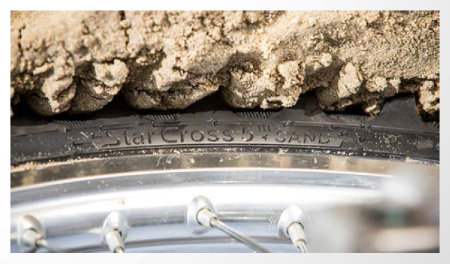Michelin motocross sand tyres