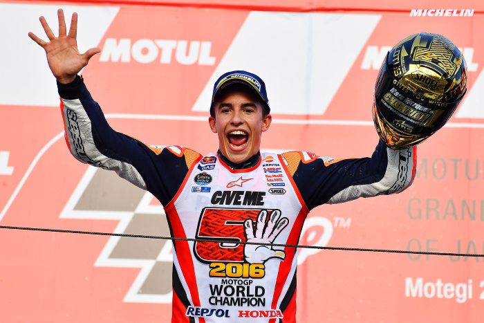 Marc Marquez MotoGP 2016 title