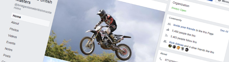 social media motocross sponsorship