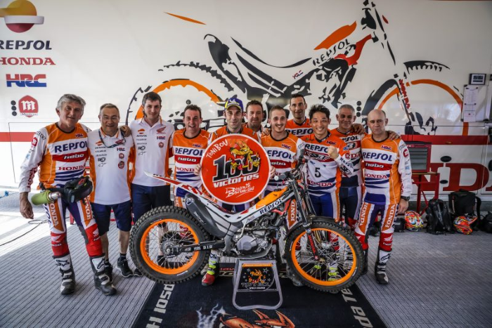 Toni Bou 100 World Trial Champion wins