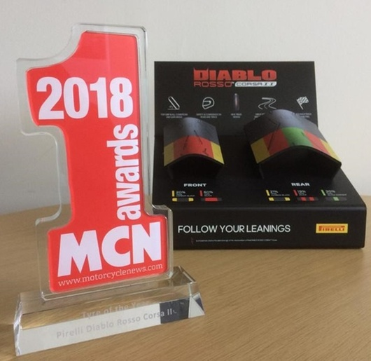 MCN tyre of the Year 2018