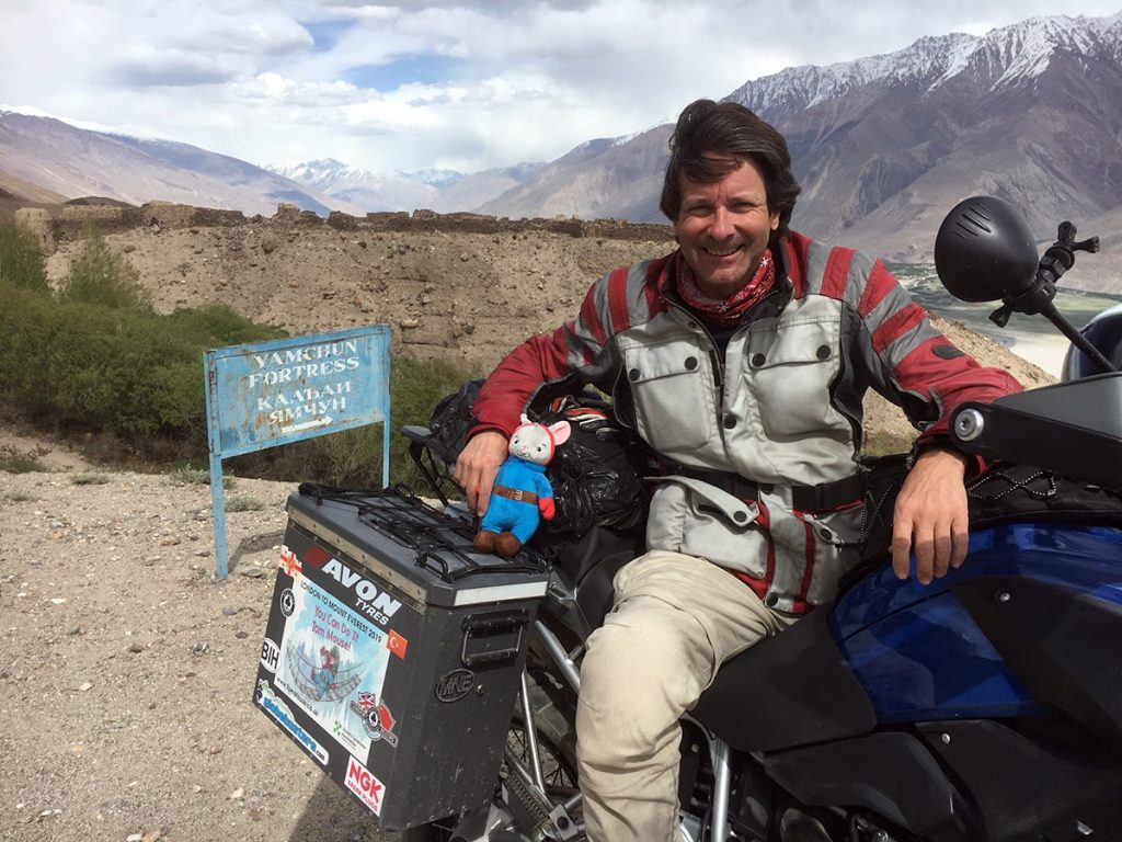 Richard Barr motorcycle charity ride