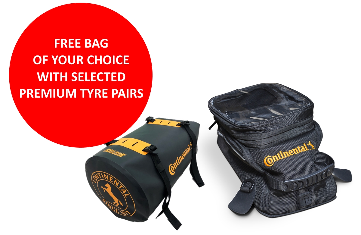 Continental motorcycle tyre offers UK