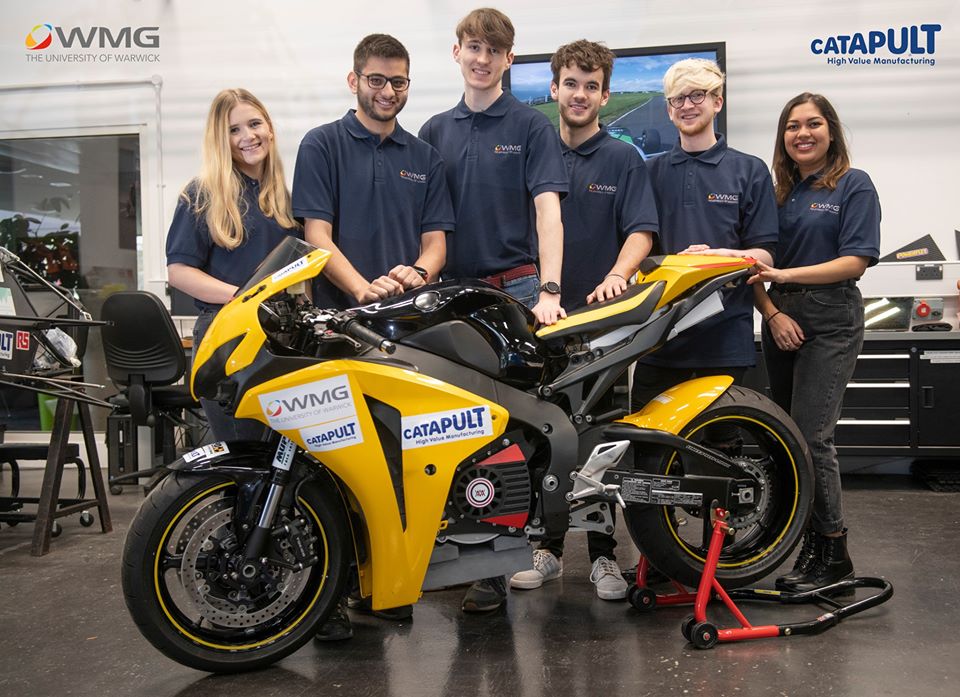 University of Warwick electric motorcycle